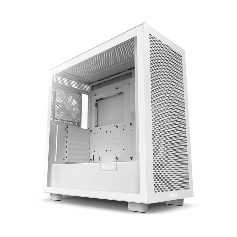 NZXT H7 Flow ATX Mid Tower Case - White - صندوق